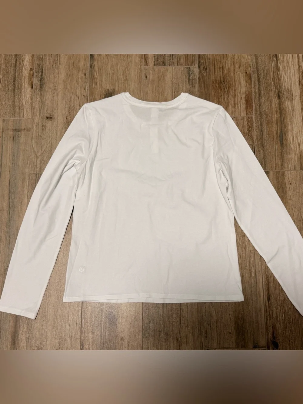 NWT Lululemon Love Organic Cotton Women's Long Sleeve Size XS Crewneck Top White